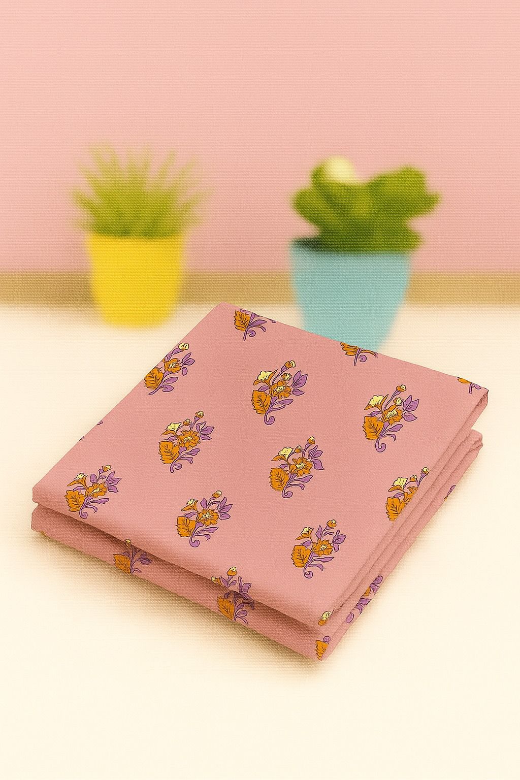 2-Piece Sapphire Linen Bana Dora