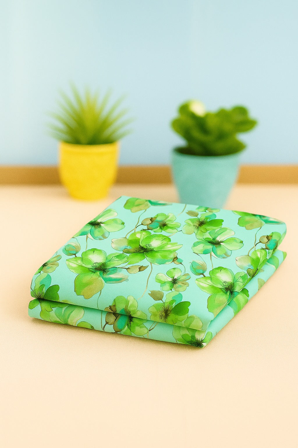 2-Piece Sapphire Linen Bana Dora