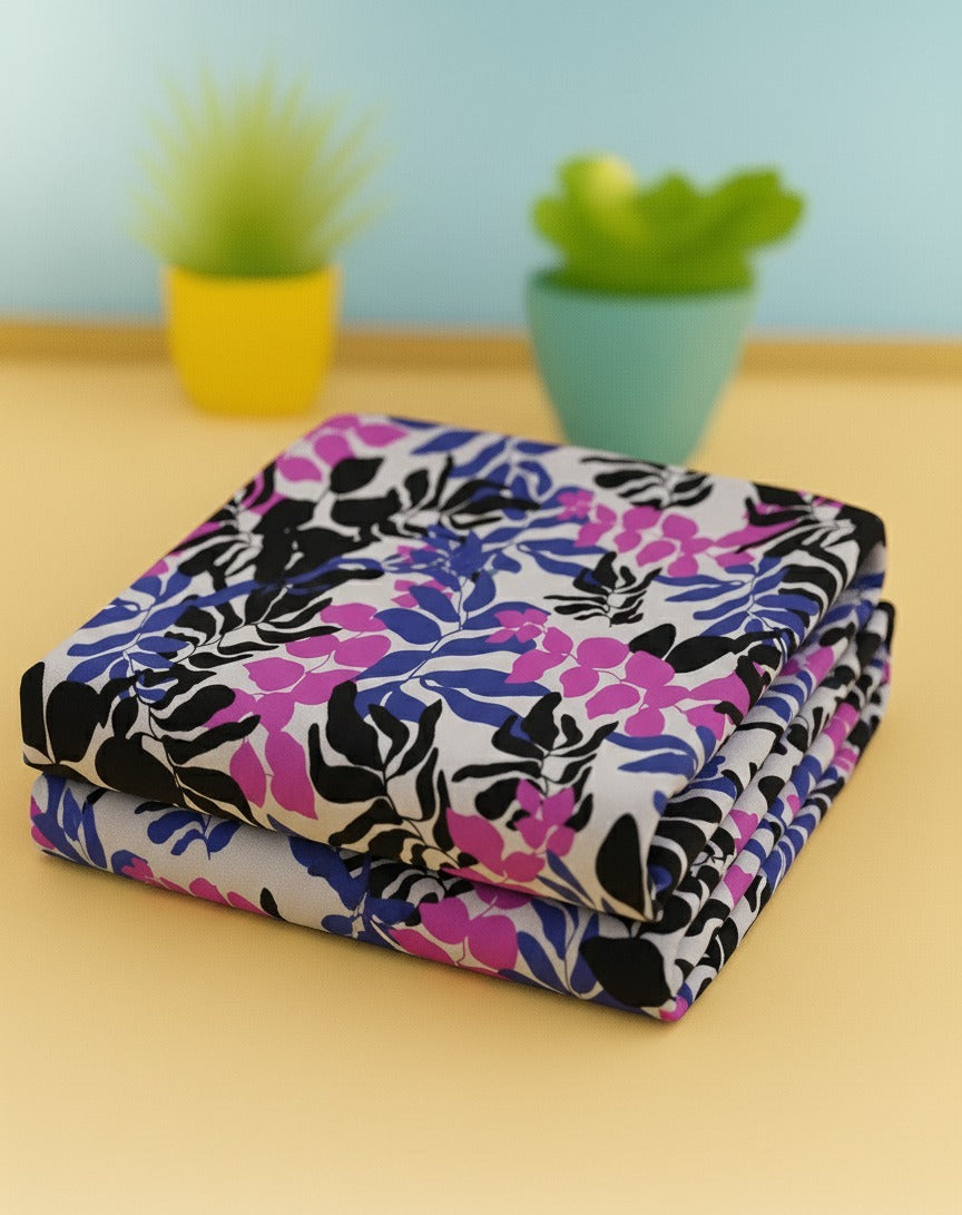 2 PIECE-SAPPHIRE KHADDAR