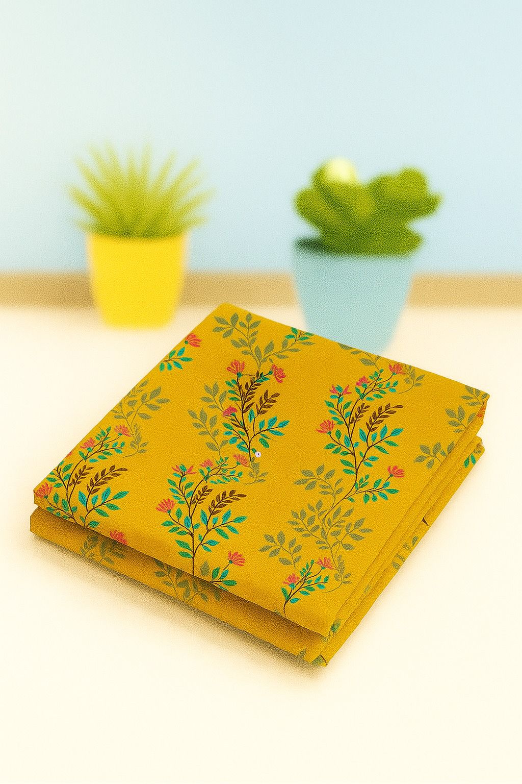 2-Piece Sapphire Linen Bana Dora