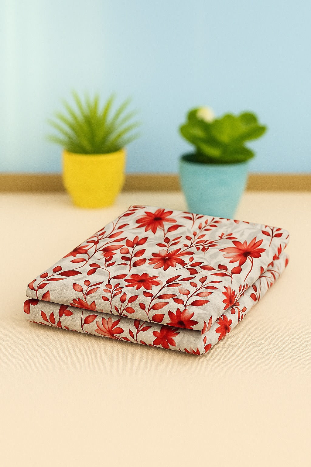 2-Piece Sapphire Linen Bana Dora