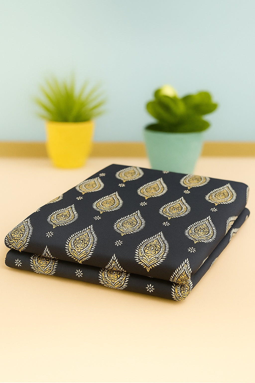 Alkaram Lawn 2 Piece Unstitched Black 10