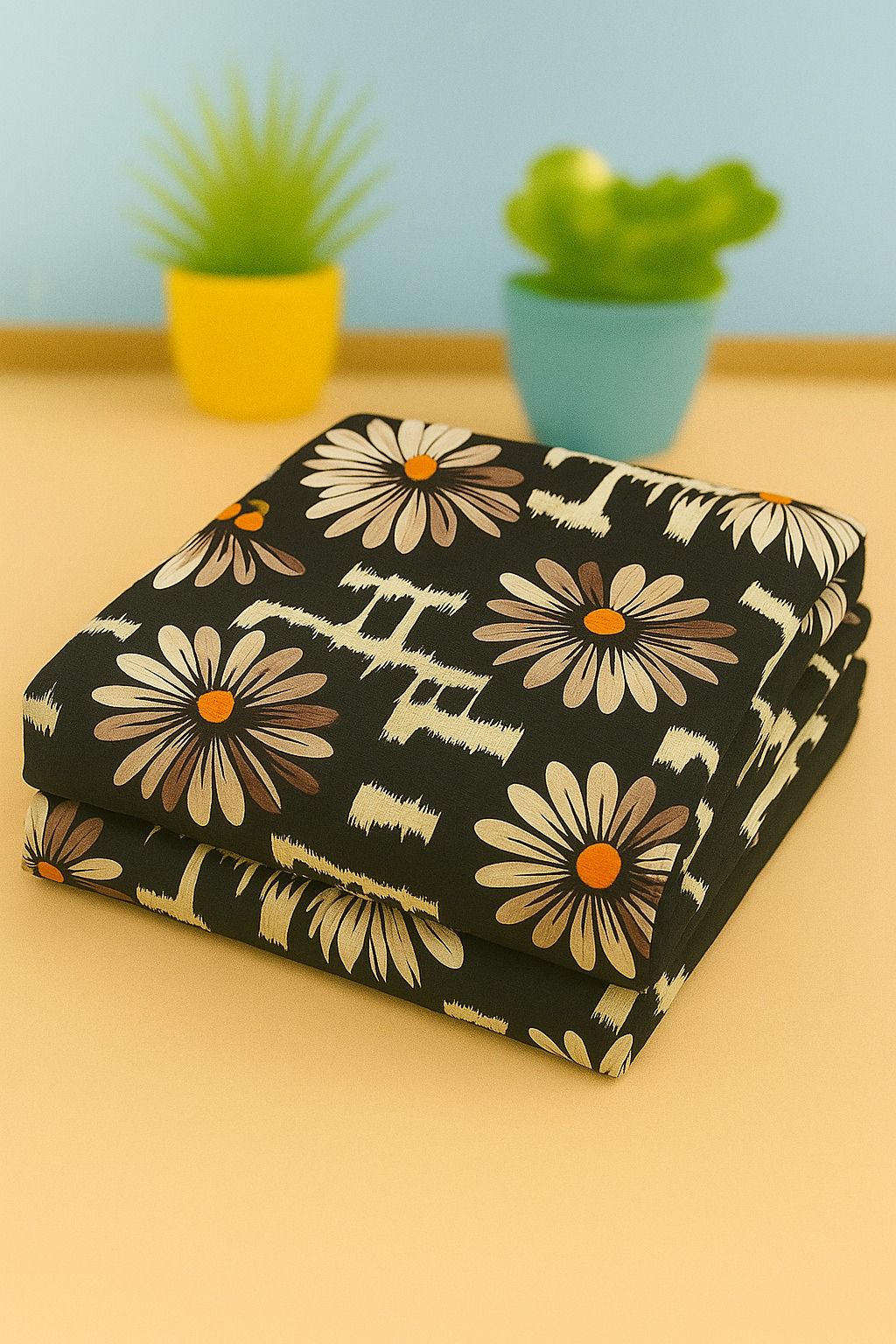 2 PIECE-SAPPHIRE KHADDAR