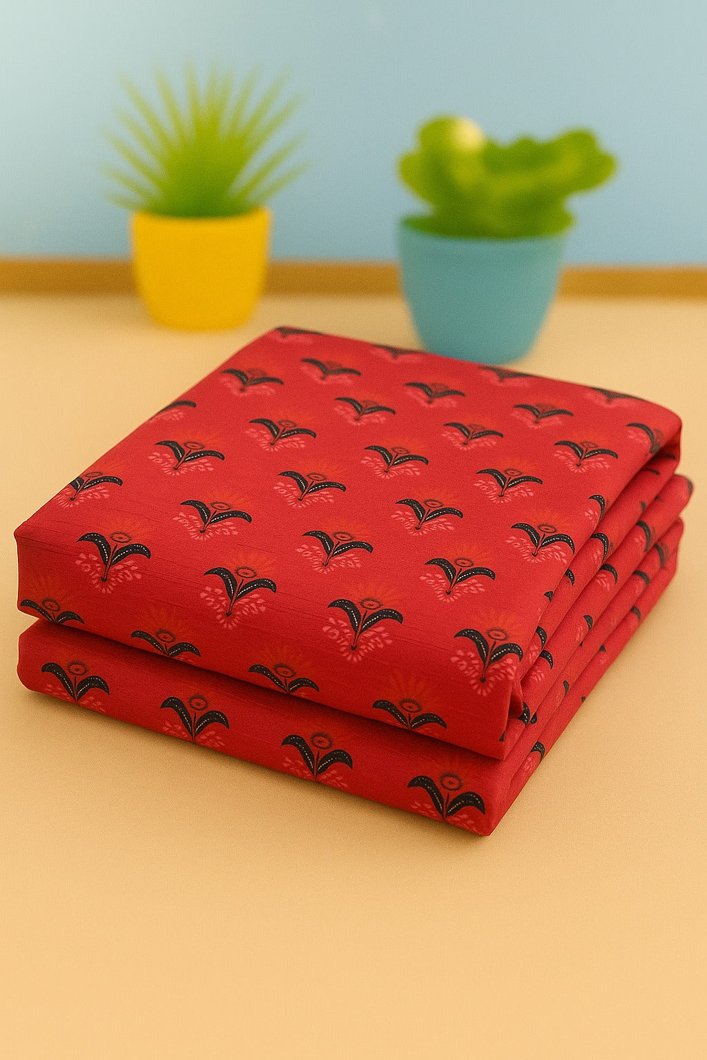 2-Piece Sapphire Linen Bana Dora