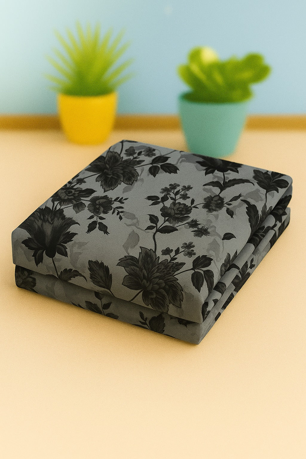 2 PIECE-SAPPHIRE KHADDAR